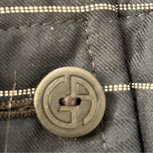 Giorgio Armani Women's Pinstripe Trouser Dress Pants, size 34 Waist - Picture 5 of 8